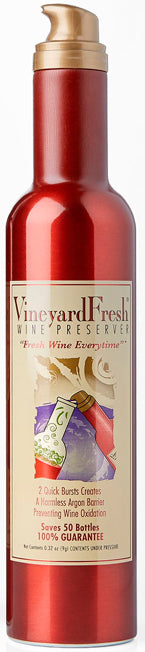 VineyardFresh Wine Preserver | 100% Argon Wine Preserver Spray | Consumer Size Can