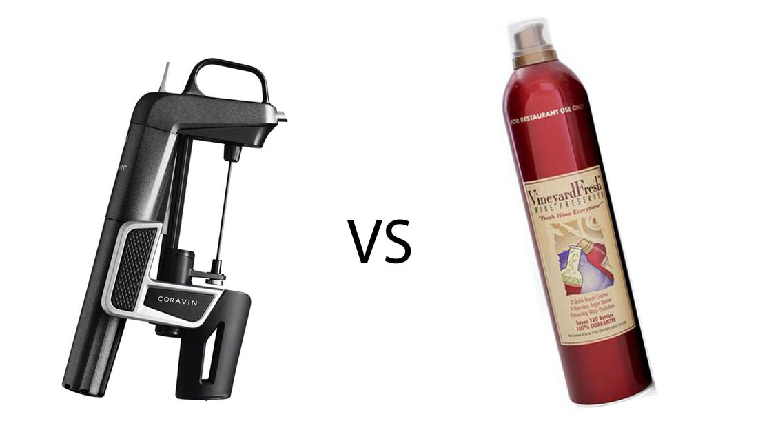 VineyardFresh vs Coravin - Which is the Better Wine Preserver for Your Business?