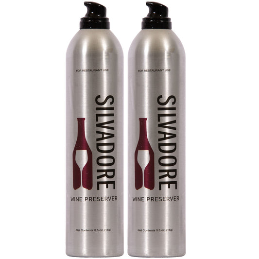 Silvadore Wine Preserver | Argon Wine Preserver Spray | Institutional Size Canister