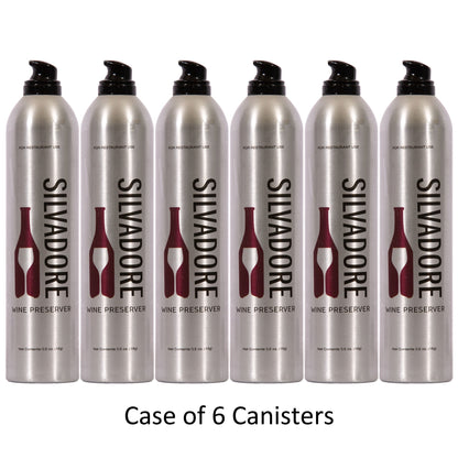 Silvadore Wine Preserver | Argon Wine Preserver Spray | Institutional Size Canister