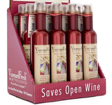 VineyardFresh Wine Preserver | 100% Argon Wine Preserver Spray | Consumer Size Can